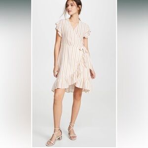 Rails Women's Amber Stripe Brigitte Dress Large NWT